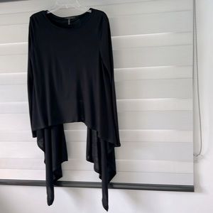 Black BCBG blouse, long sleeve